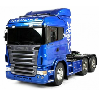 Tamiya Scania R620 6x4 Highline Pre-Painted RC 1/14 | Cabina pintada de fábrica