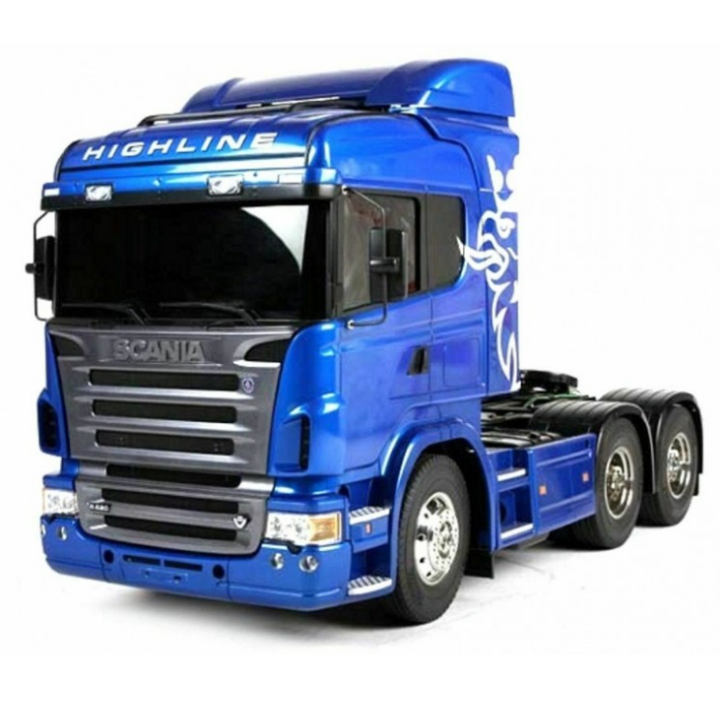 Tamiya Scania R620 6x4 Highline Pre-Painted RC 1/14 | Cabina pintada de fábrica