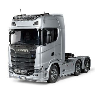 Tamiya Scania 770 S 6x4 Silver Edition RC 1/14 | Camión exclusivo pre-pintado