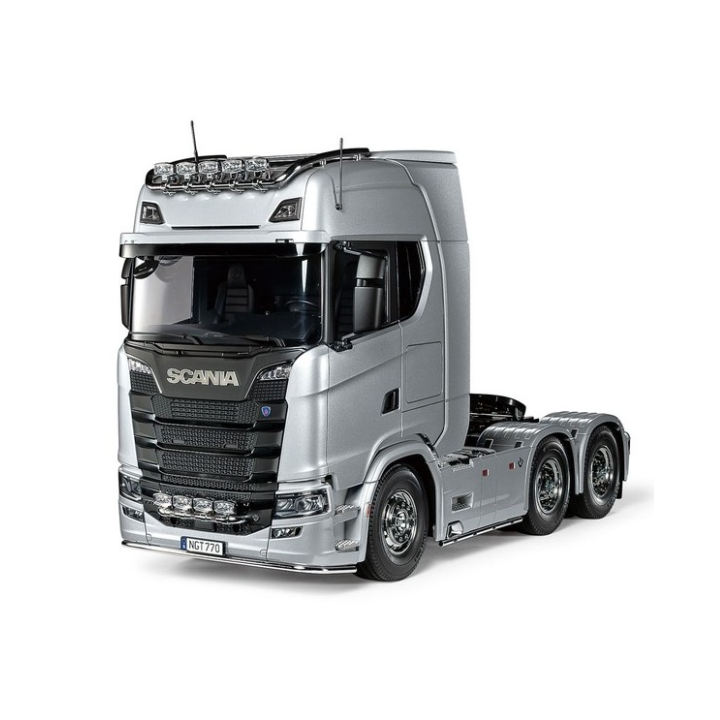 Tamiya Scania 770 S 6x4 Silver Edition RC 1/14 | Camión exclusivo pre-pintado