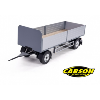 Carson Material Trailer 2 Ejes 1/14 | Remolque RC para Construcción