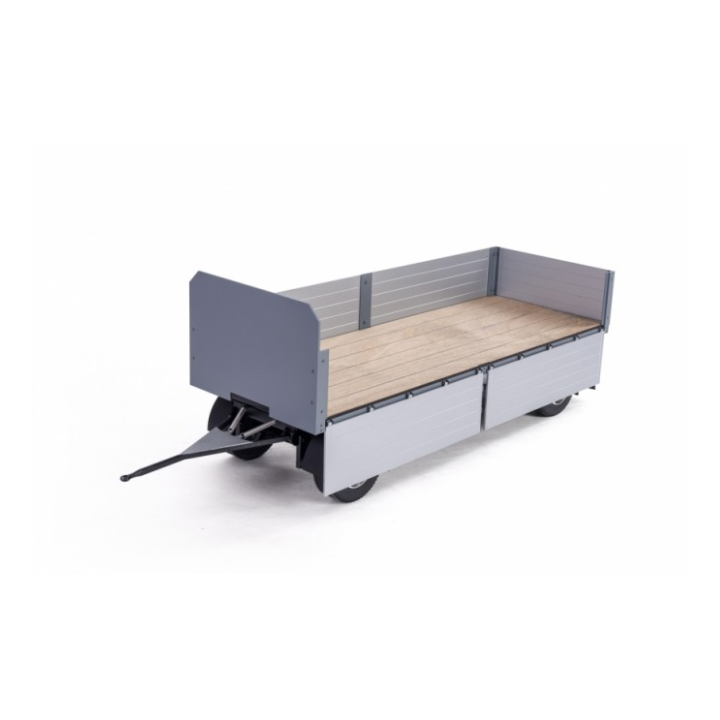 Carson Material Trailer 2 Ejes 1/14 | Remolque RC para Construcción
