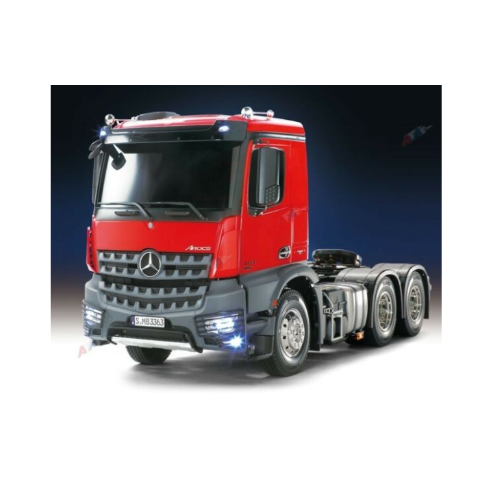 Tamiya Mercedes-Benz Arocs 3363 Rojo 1/14 XB Full Option | Camión RC