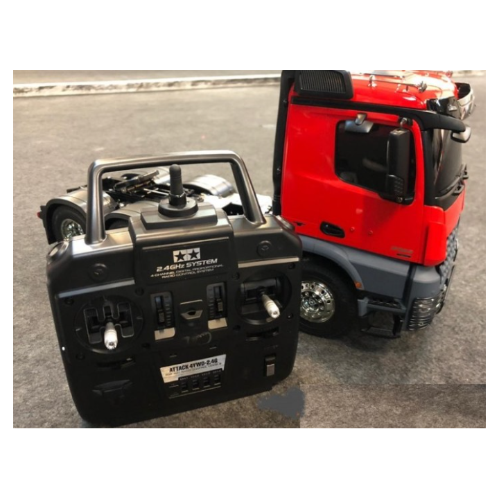 Tamiya Mercedes-Benz Arocs 3363 Rojo 1/14 XB Full Option | Camión RC