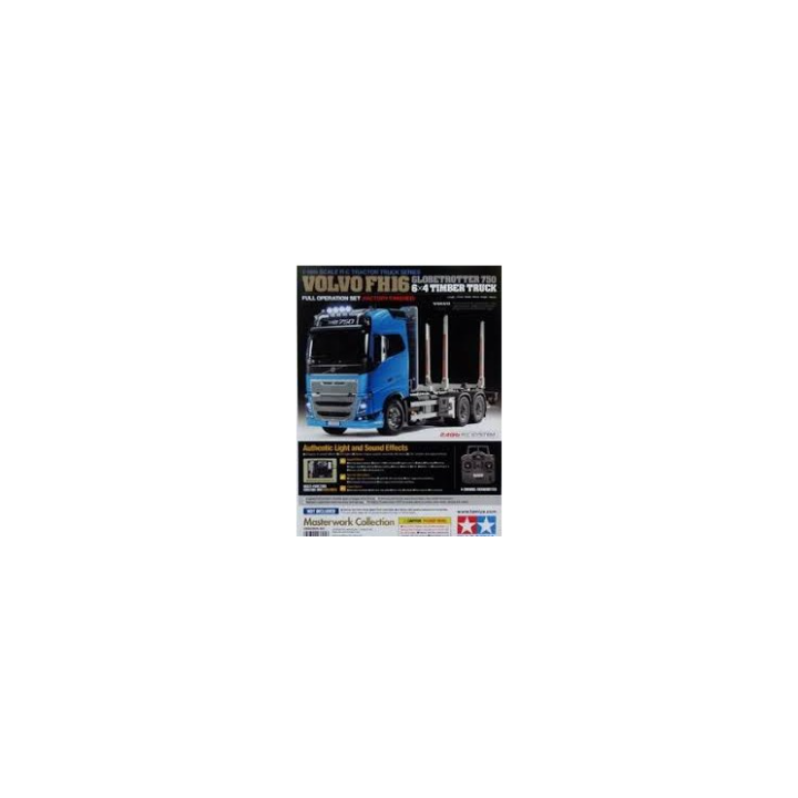 Tamiya Volvo FH16 Timber Truck 1/14 XB Full Option | Camión RC Forestal