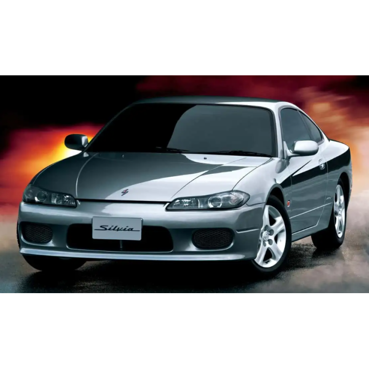 Carrocería Silvia S15 1/10 – Pintada y Detallada para RC Drift y Touring