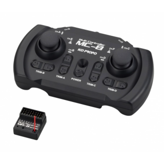 KO Propo MC-8 MX-F 2.4GHz Set con Receptor MR-8 | Emisora RC Profesional