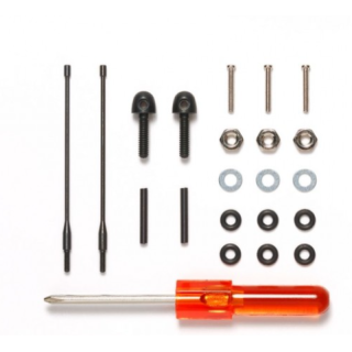 Tamiya Metal Display Antenna Set | Antenas Metálicas para Camiones RC 1/14