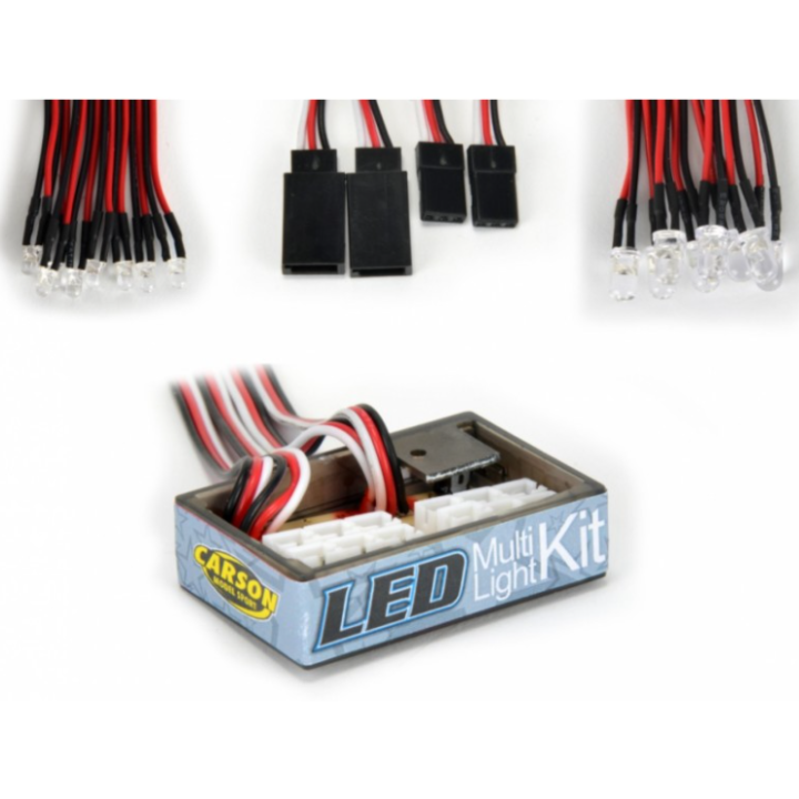 Carson LED Light-Set TRUCK | Kit de Luces LED para Camiones RC 1/14