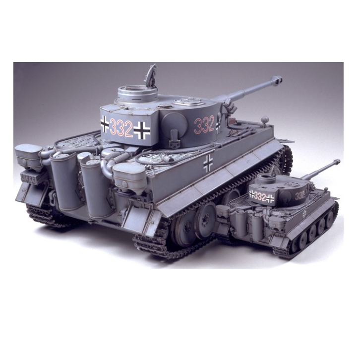 Tamiya Tiger I 1/16 RC Full Option Kit con DMD/MF01 – Tanque RC Realista