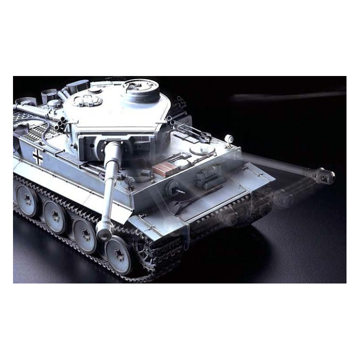 Tamiya Tiger I 1/16 RC Full Option Kit con DMD/MF01 – Tanque RC Realista