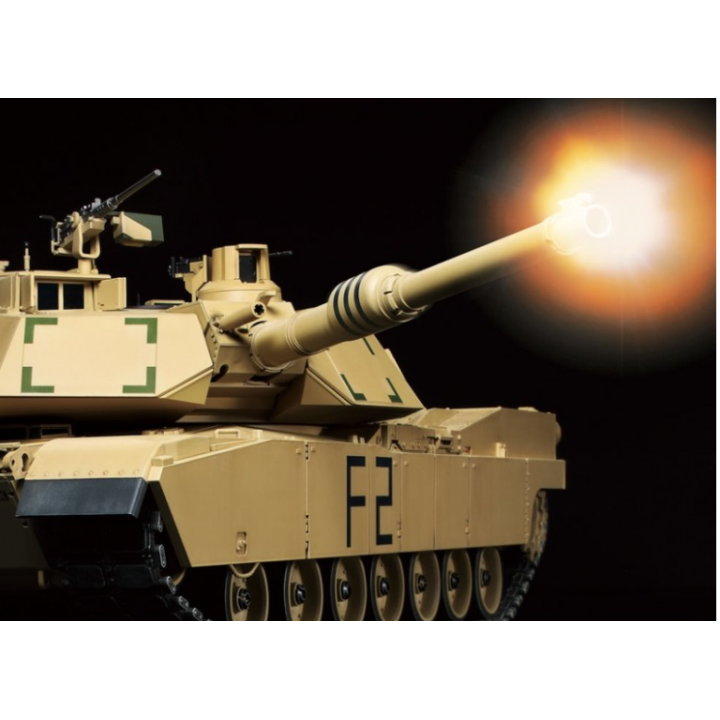 Tamiya M1A2 Abrams 1/16 RC Full Option Kit – Tanque RC Moderno USA