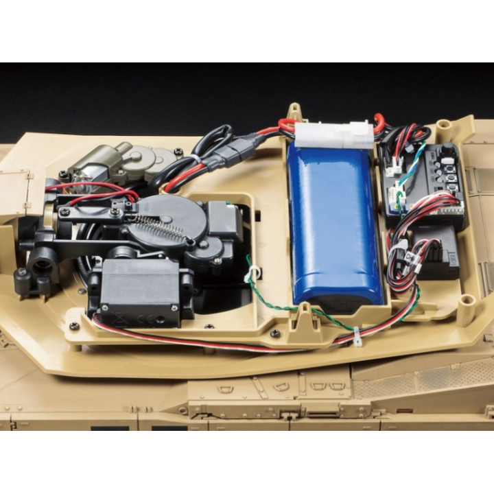 Tamiya M1A2 Abrams 1/16 RC Full Option Kit – Tanque RC Moderno USA