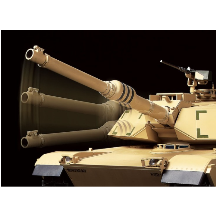Tamiya M1A2 Abrams 1/16 RC Full Option Kit – Tanque RC Moderno USA