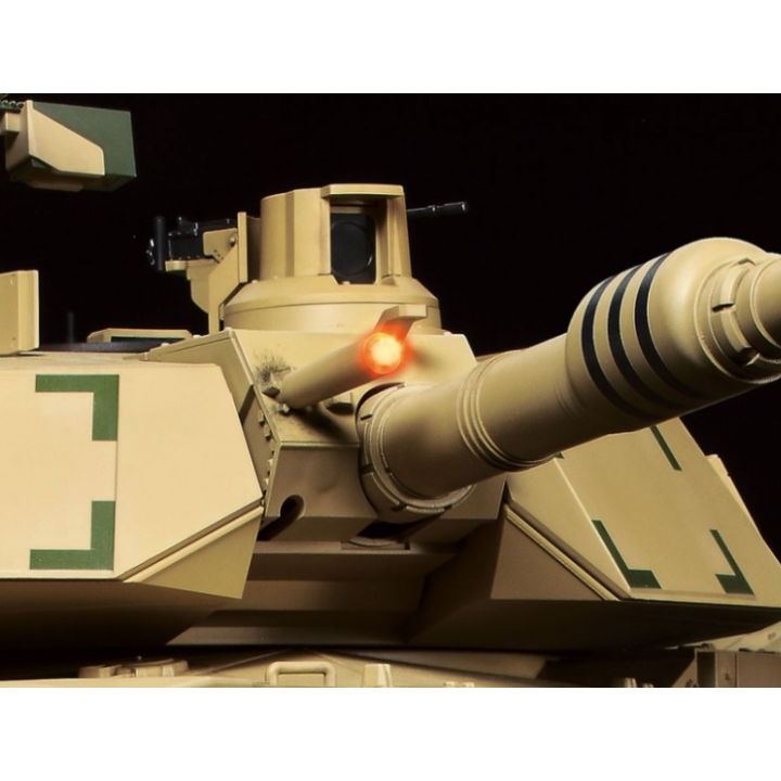 Tamiya M1A2 Abrams 1/16 RC Full Option Kit – Tanque RC Moderno USA