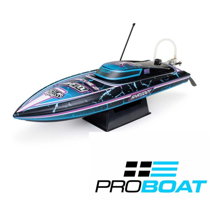 ProBoat Recoil 2 18" Shreddy Brushless RTR – Lancha RC con autovolteo