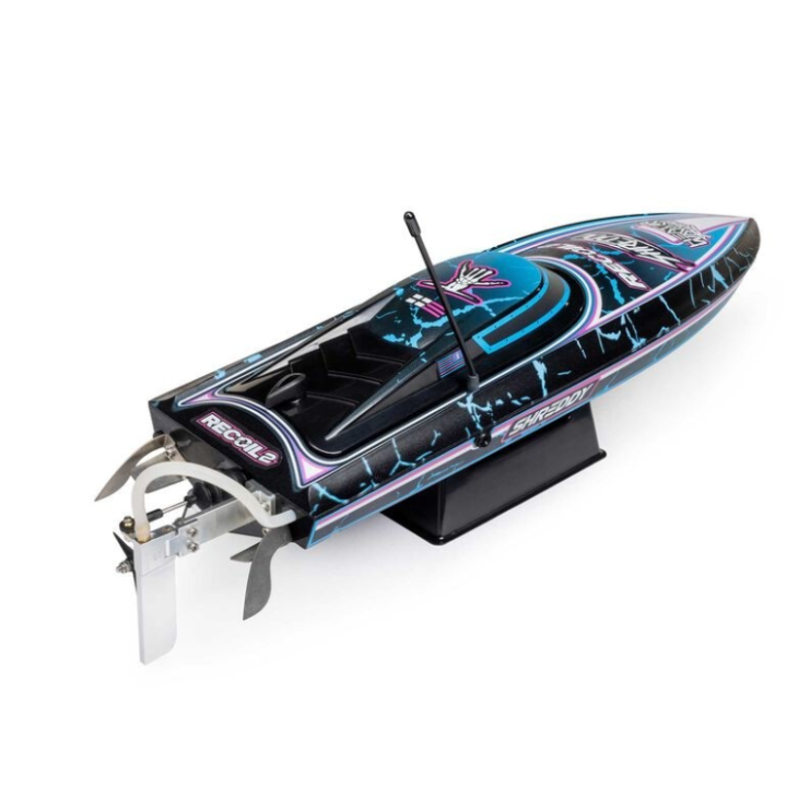 ProBoat Recoil 2 18" Shreddy Brushless RTR – Lancha RC con autovolteo