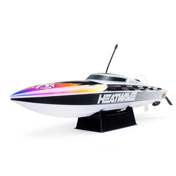 ProBoat Recoil 2 18" Heatwave Brushless RTR – Lancha RC autovolteo