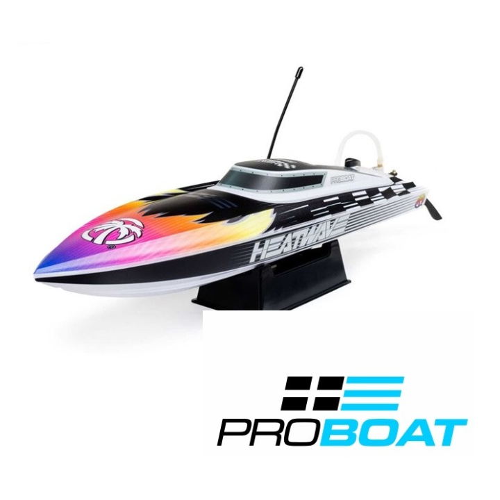 ProBoat Recoil 2 18" Heatwave Brushless RTR – Lancha RC autovolteo