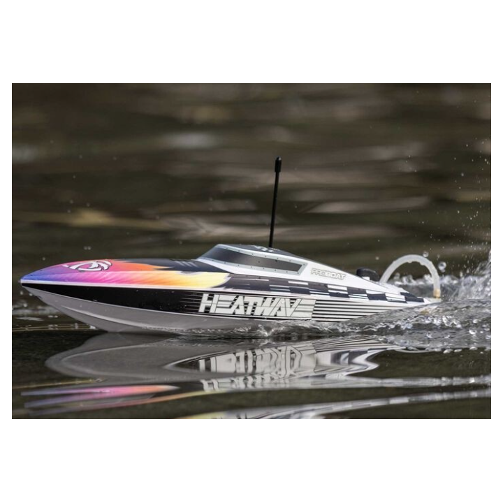 ProBoat Recoil 2 18" Heatwave Brushless RTR – Lancha RC autovolteo