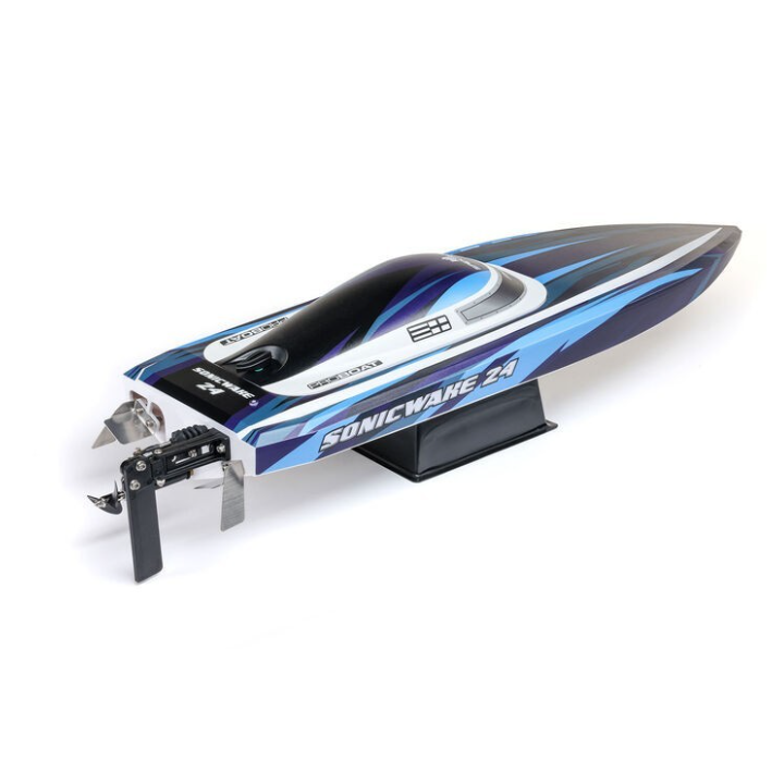 ProBoat Sonicwake 24" Blue Brushless RTR – Lancha RC autovolteo con batería