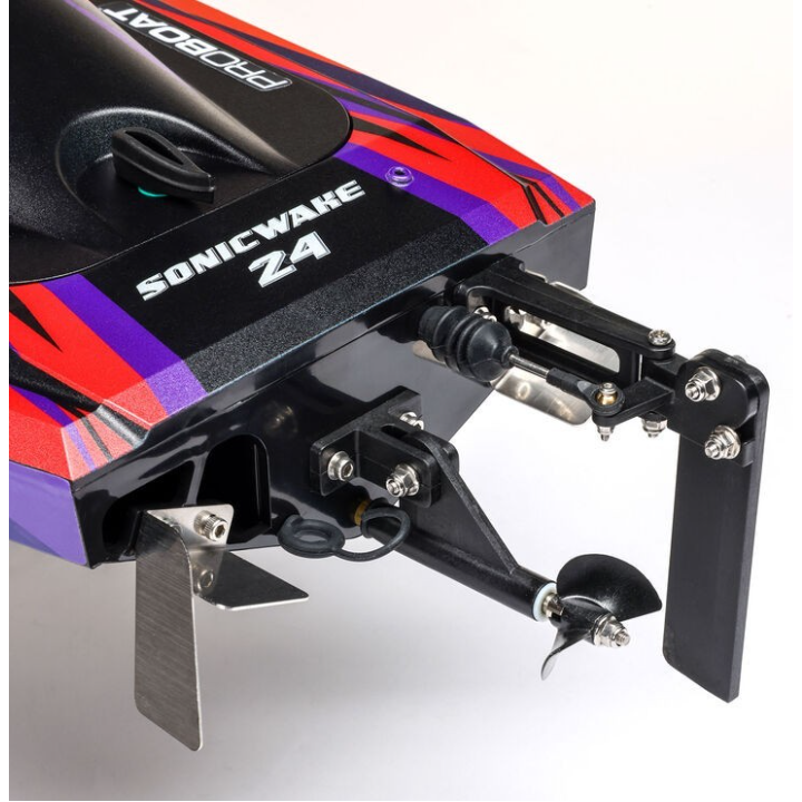 ProBoat Sonicwake 24" Red Brushless RTR – Lancha RC autovolteo con batería