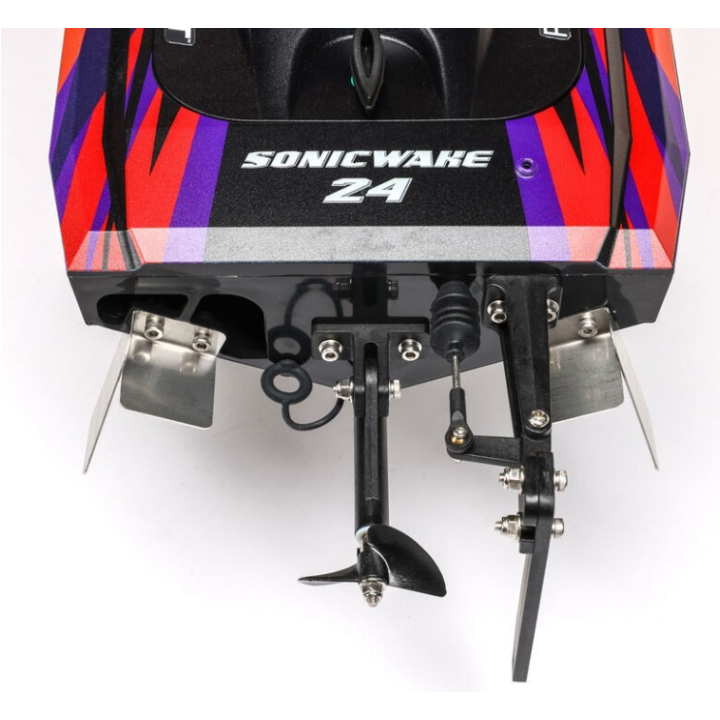 ProBoat Sonicwake 24" Red Brushless RTR – Lancha RC autovolteo con batería
