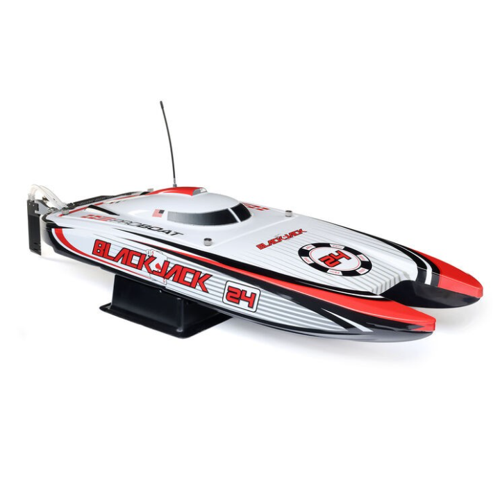 ProBoat Blackjack 24 V2 Catamarán Brushless RTR – Estilo Vegas Offshore