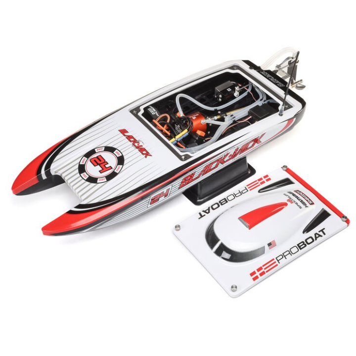 ProBoat Blackjack 24 V2 Catamarán Brushless RTR – Estilo Vegas Offshore
