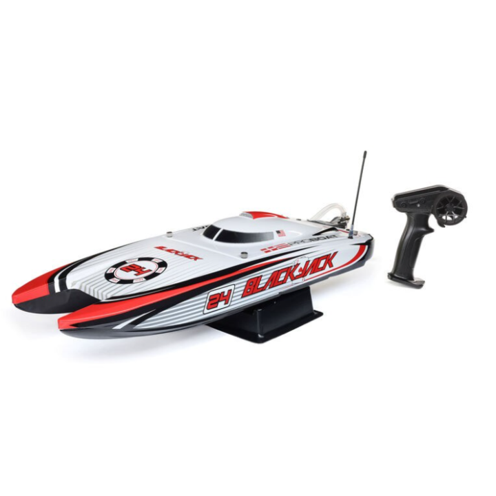 ProBoat Blackjack 24 V2 Catamarán Brushless RTR – Estilo Vegas Offshore