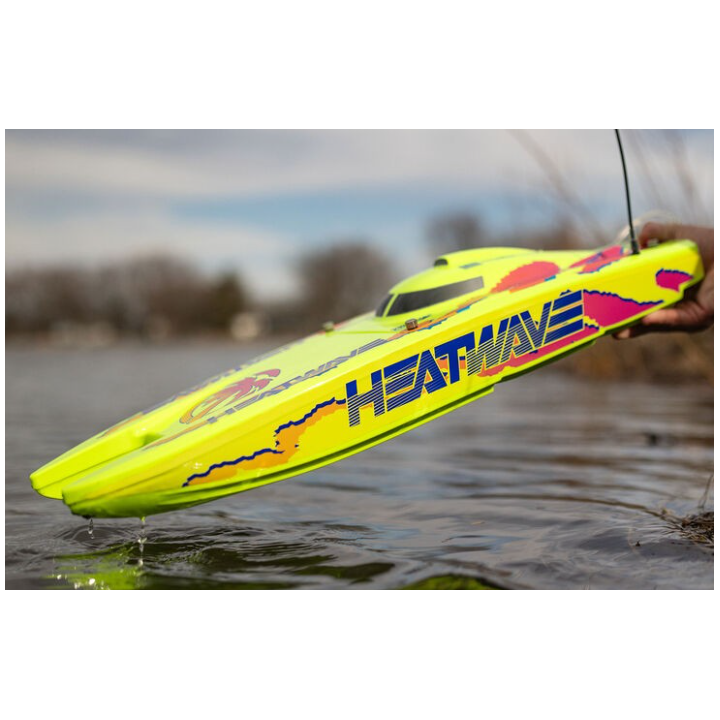 ProBoat Blackjack 24 V2 Catamarán Brushless RTR – Edición Heat Wave