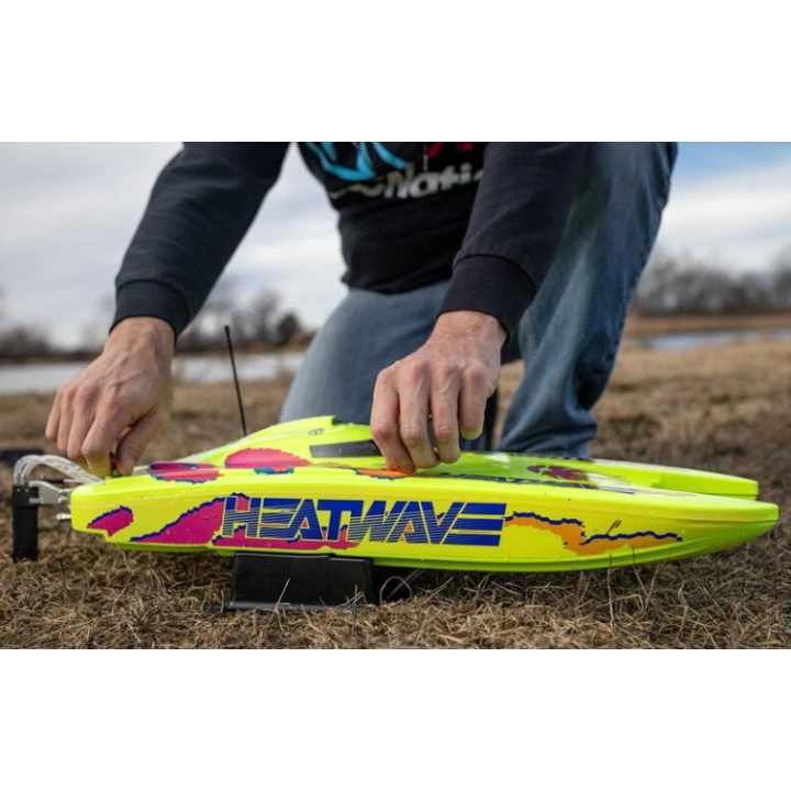 ProBoat Blackjack 24 V2 Catamarán Brushless RTR – Edición Heat Wave
