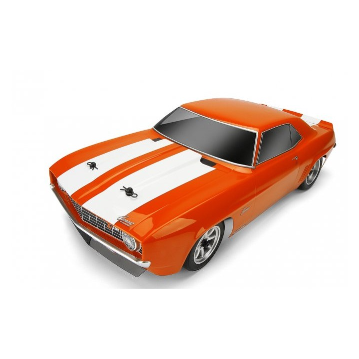 Carrocería HPI Chevrolet Camaro Z28 1969 200mm – Pintada y Decorada Lista para Montar