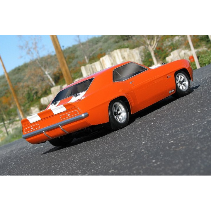 Carrocería HPI Chevrolet Camaro Z28 1969 200mm – Pintada y Decorada Lista para Montar