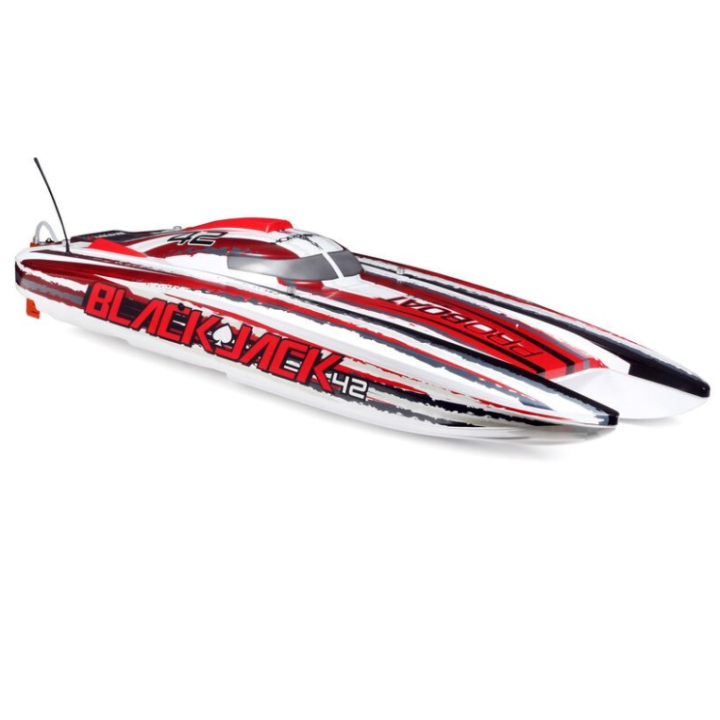 ProBoat Blackjack 42’’ Catamaran Brushless 8S RTR – Potencia y Velocidad RC