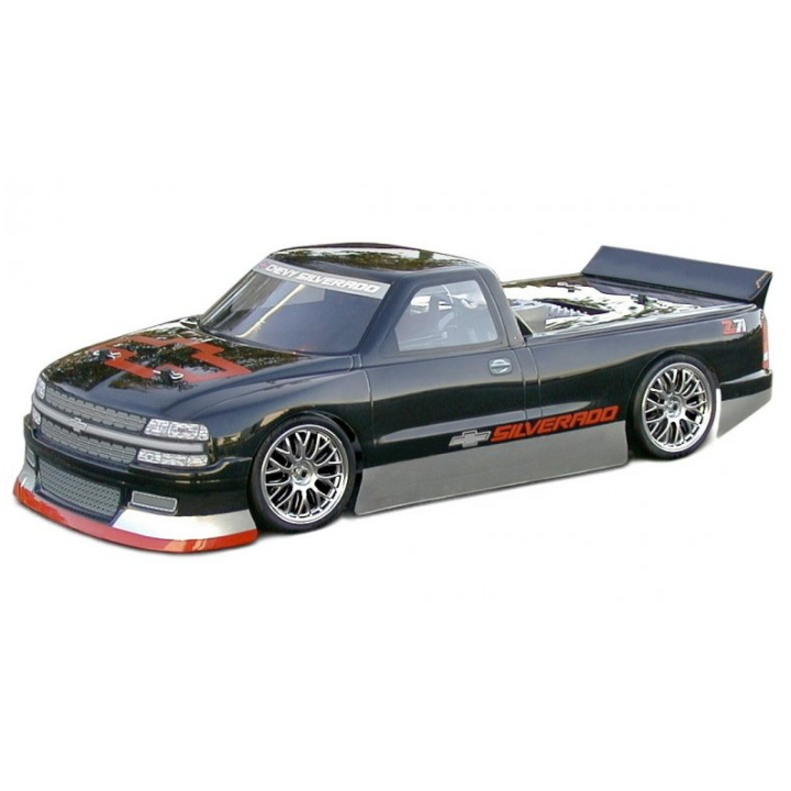 HPI Chevrolet Silverado 200mm – Carrocería Pintada y Decorada Lista para Montar