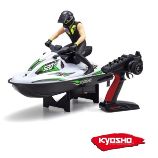 Kyosho Wave Chopper 2.0 Verde – Moto acuática RC eléctrica Readyset 2.4GHz