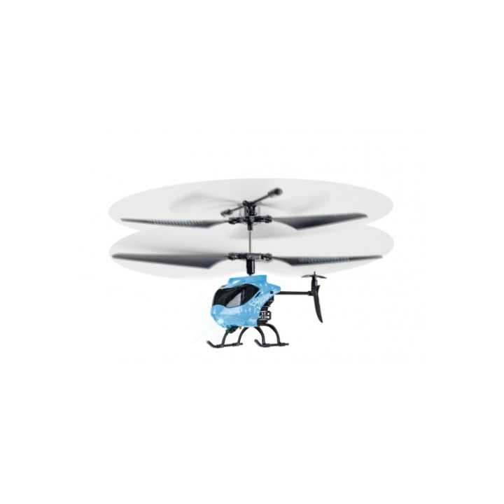 Carson Starter Tyrann 230 IR 2Ch RTF Cyan – Helicóptero RC para principiantes