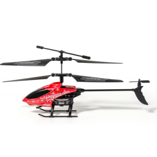 Carson Starter Tyrann 230 IR 2Ch 100% RTF Rojo – Helicóptero RC principiante