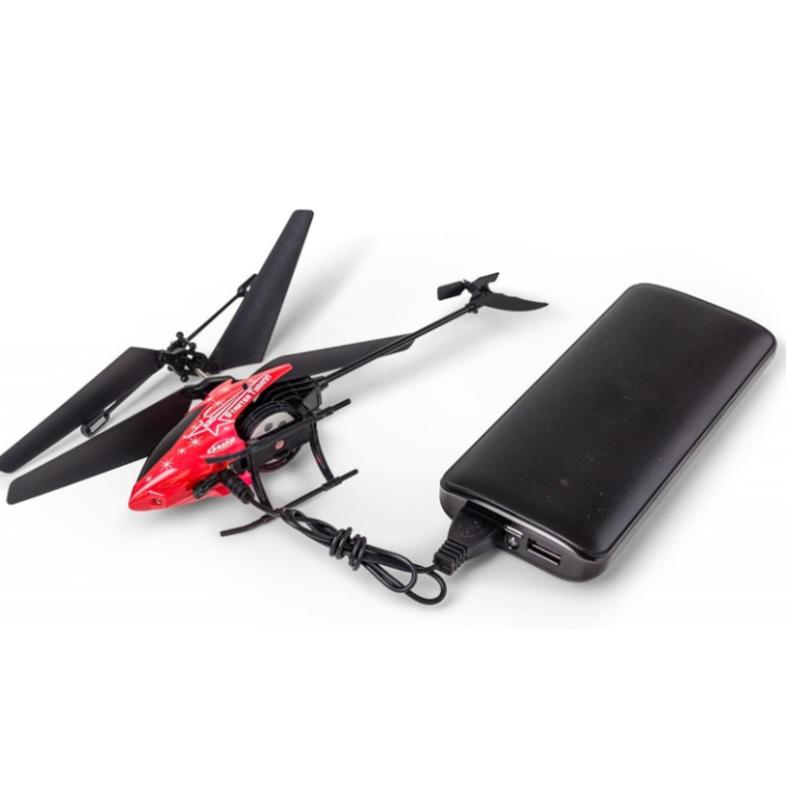 Carson Starter Tyrann 230 IR 2Ch 100% RTF Rojo – Helicóptero RC principiante