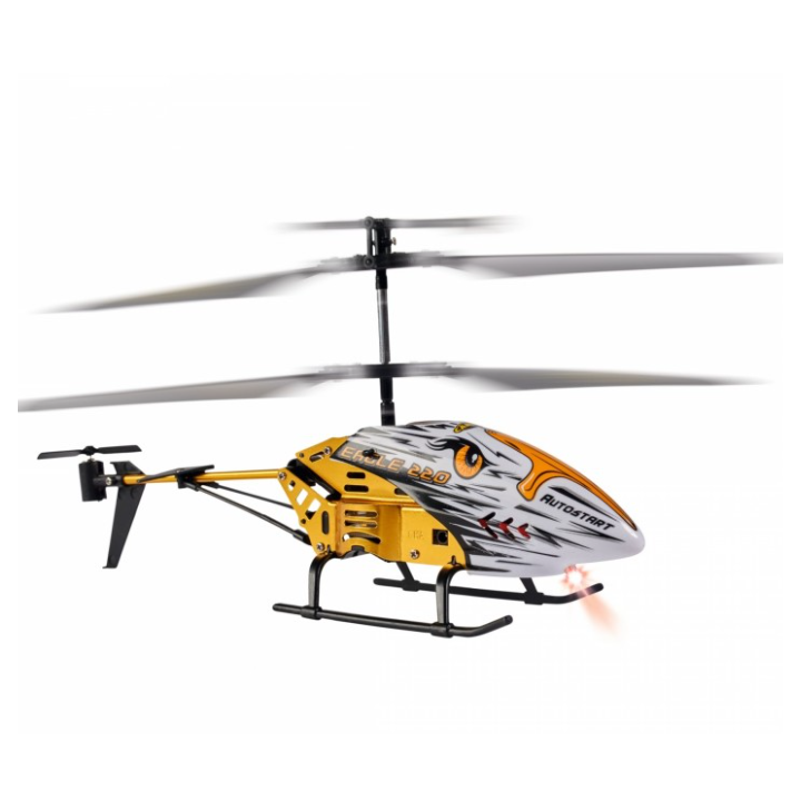 Carson Eagle 220 Autostart 2.4G 100% RTF – Helicóptero RC fácil de volar