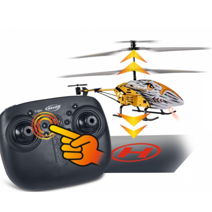 Carson Eagle 220 Autostart 2.4G 100% RTF – Helicóptero RC fácil de volar