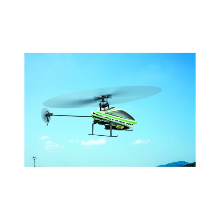 Carson Tyrann Single Blade 320 2.4G 100% RTF – Helicóptero RC realista