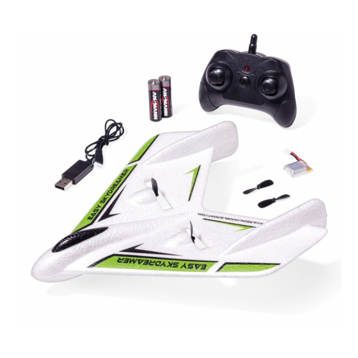 Carson Easy Skydreamer 2.4GHz 100% RTF Verde – Helicóptero RC para principiantes