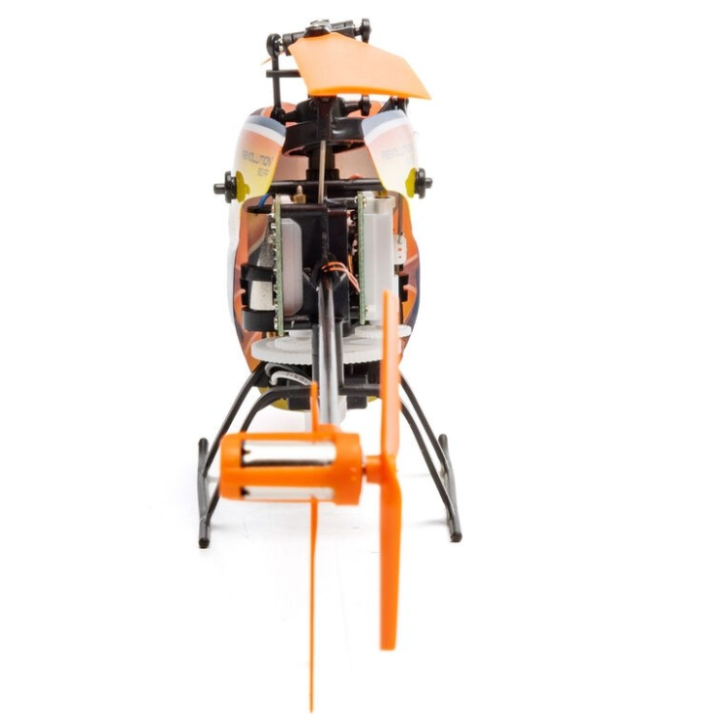 Descubre el BLADE Revolution 90 FP RTF, un helicóptero RC compacto, resistente y fácil de pilotar. Listo para volar, con emisora