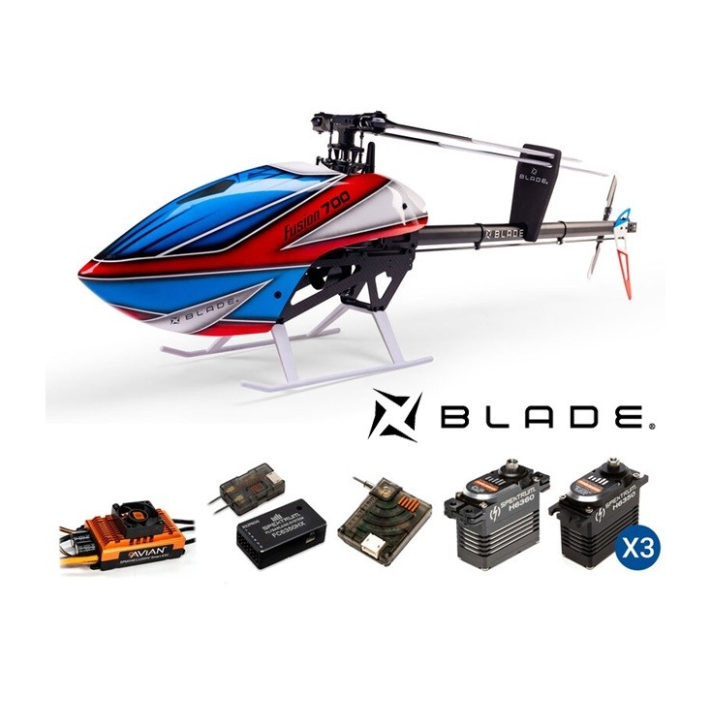 Blade Fusion 700 Kit Super Combo | Helicóptero RC 700mm 3D con Motor y Electrónica