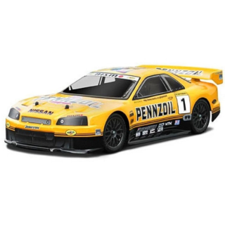 HPI Nissan Skyline R34 GT-R GT Body 200mm – Carrocería RC Pintada y Decorada Lista para Montar