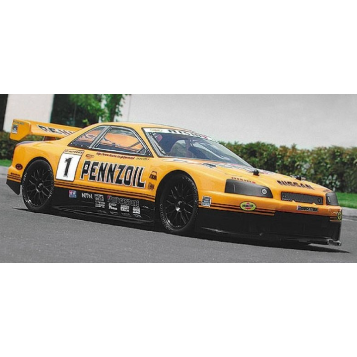 HPI Nissan Skyline R34 GT-R GT Body 200mm – Carrocería RC Pintada y Decorada Lista para Montar