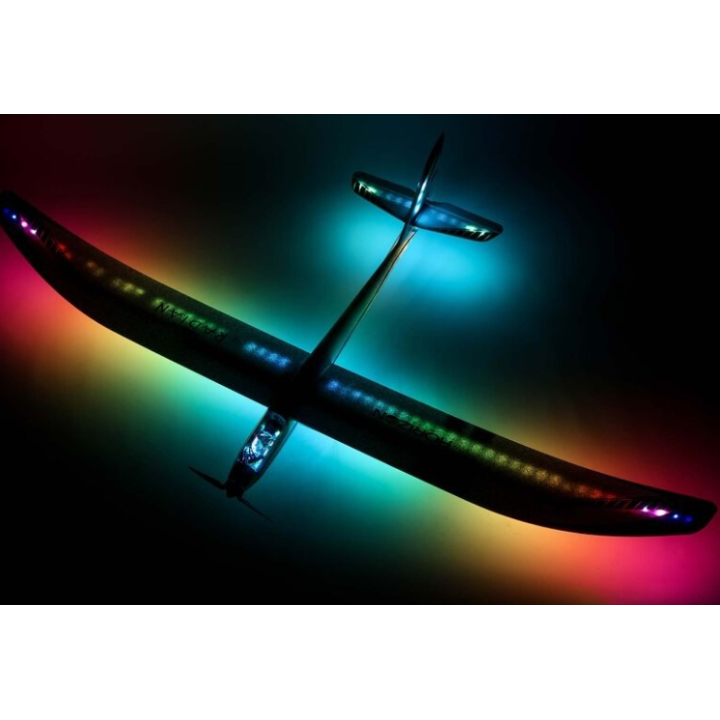 E-FLITE Night Radian 2.0m PNP | Planeador RC con Luces LED Integradas