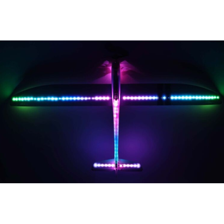 E-FLITE Night Radian 2.0m PNP | Planeador RC con Luces LED Integradas